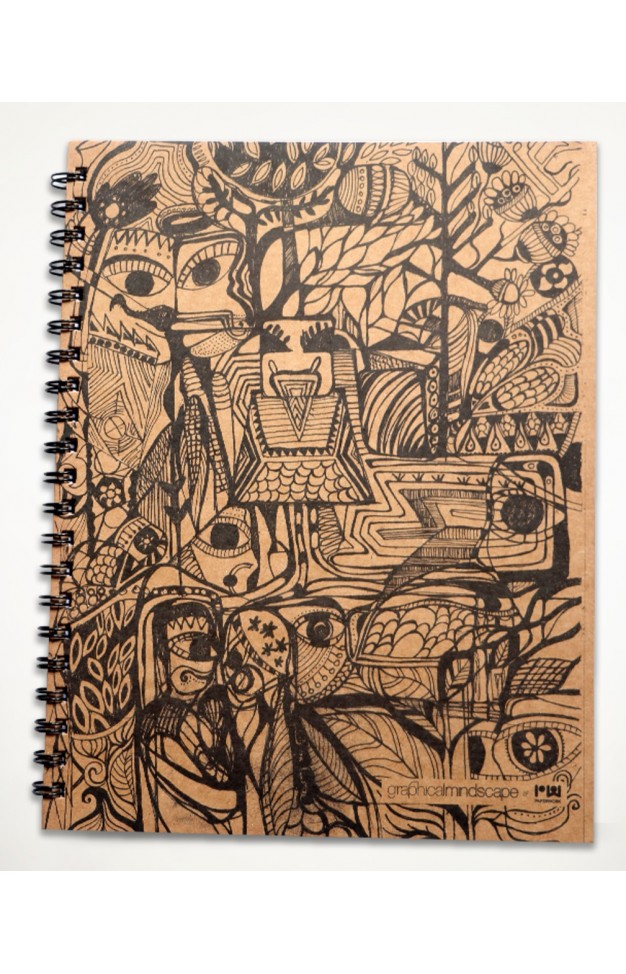 GRAPHICAL MINDSCAPE HEER RANJHA BLACK (GB- HR -160)